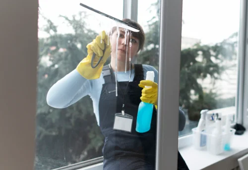 Nettoyage de vitres intérieures et extérieures à Montaillé